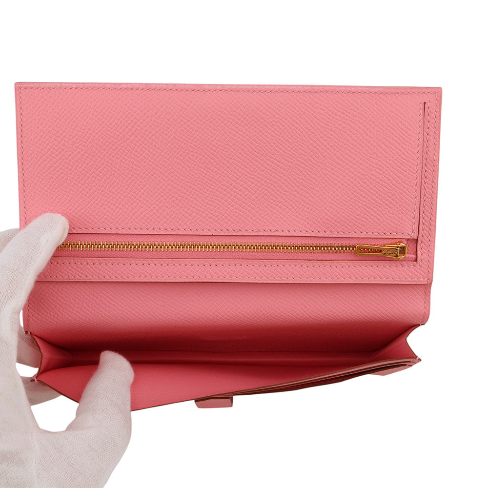 HERMES Beansufla Rose Azalee Epsom