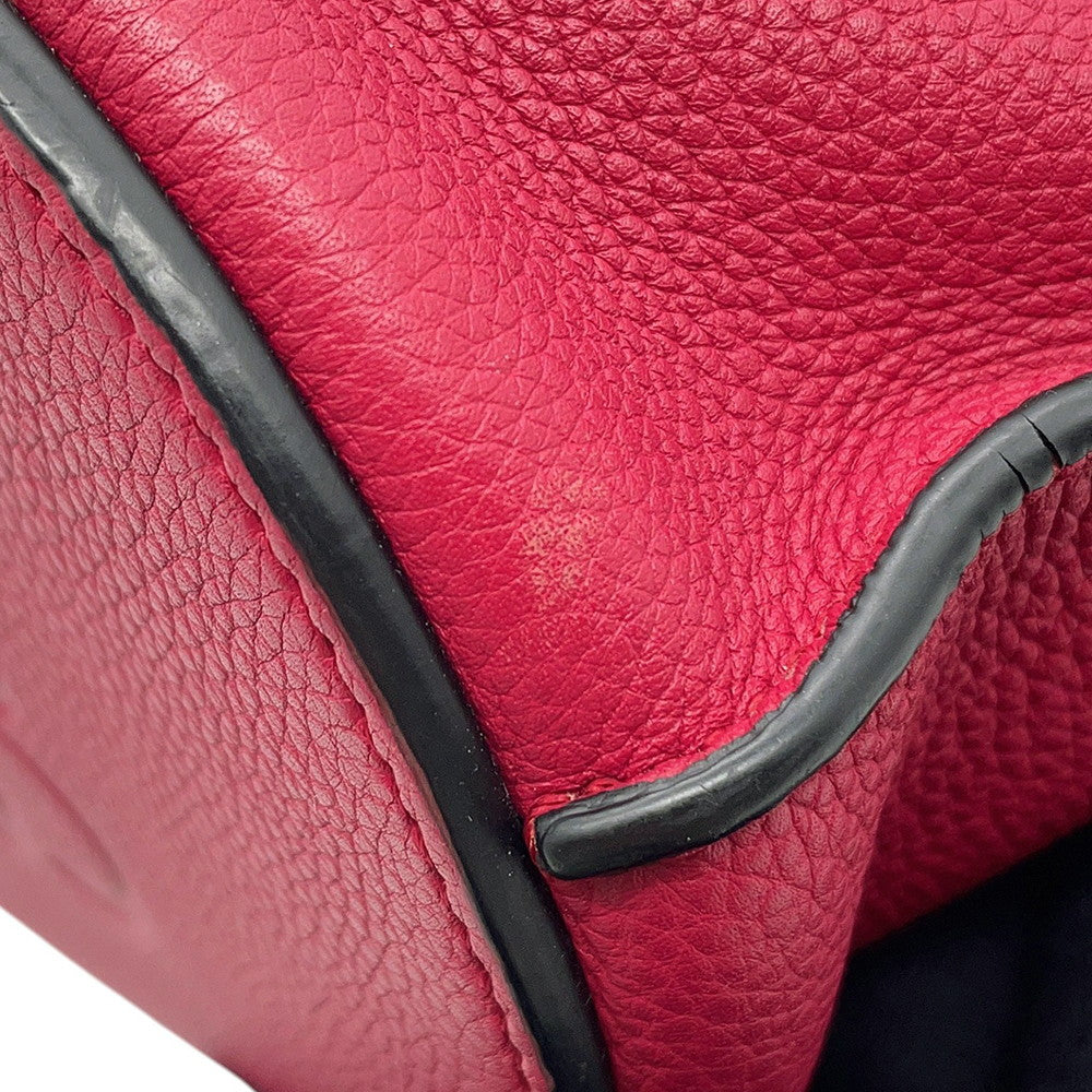 LOEWE Gate Shoulder Bag Red321.12.U13 Leather