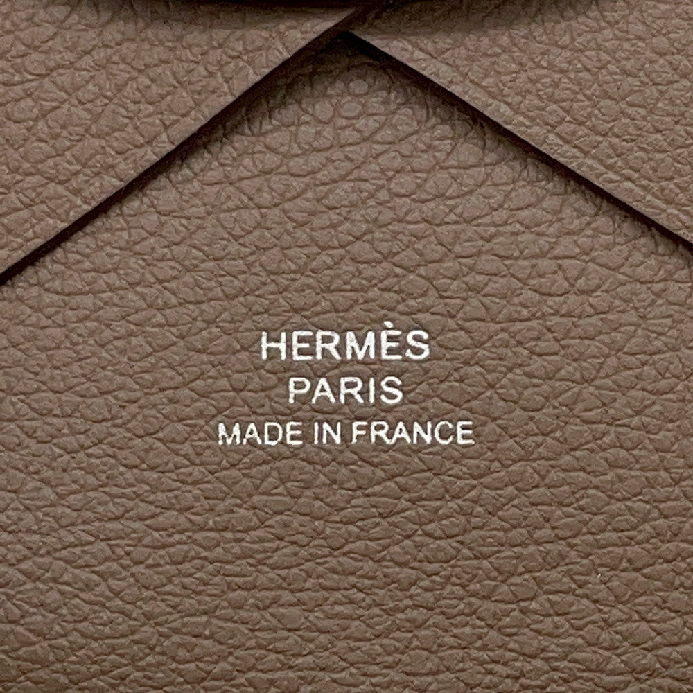 HERMES Calvi Duo Etoupe Evercolor