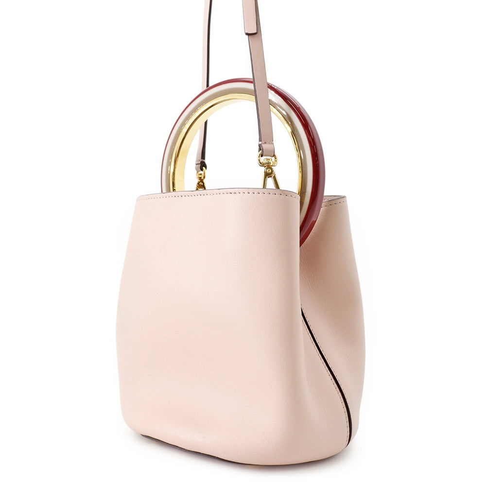 MARNI Marni Panier 2-way Bag PinkSCMPU09TY3 LV589 Z1S77 Leather