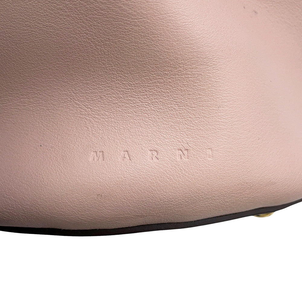 MARNI Marni Panier 2-way Bag PinkSCMPU09TY3 LV589 Z1S77 Leather
