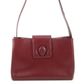 CARTIER Must Line Shoulder Bag Bordeaux Leather
