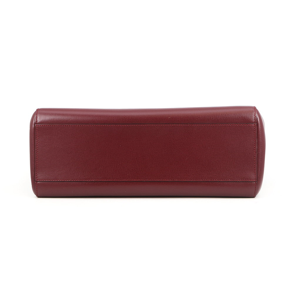 CARTIER Must Line Shoulder Bag Bordeaux Leather