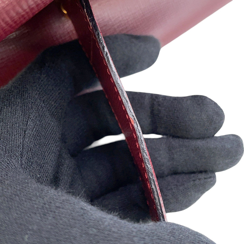 CARTIER Must Line Shoulder Bag Bordeaux Leather