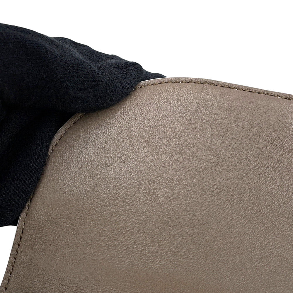 TIFFANY&Co. T-Deco Shoulder Bag White Leather