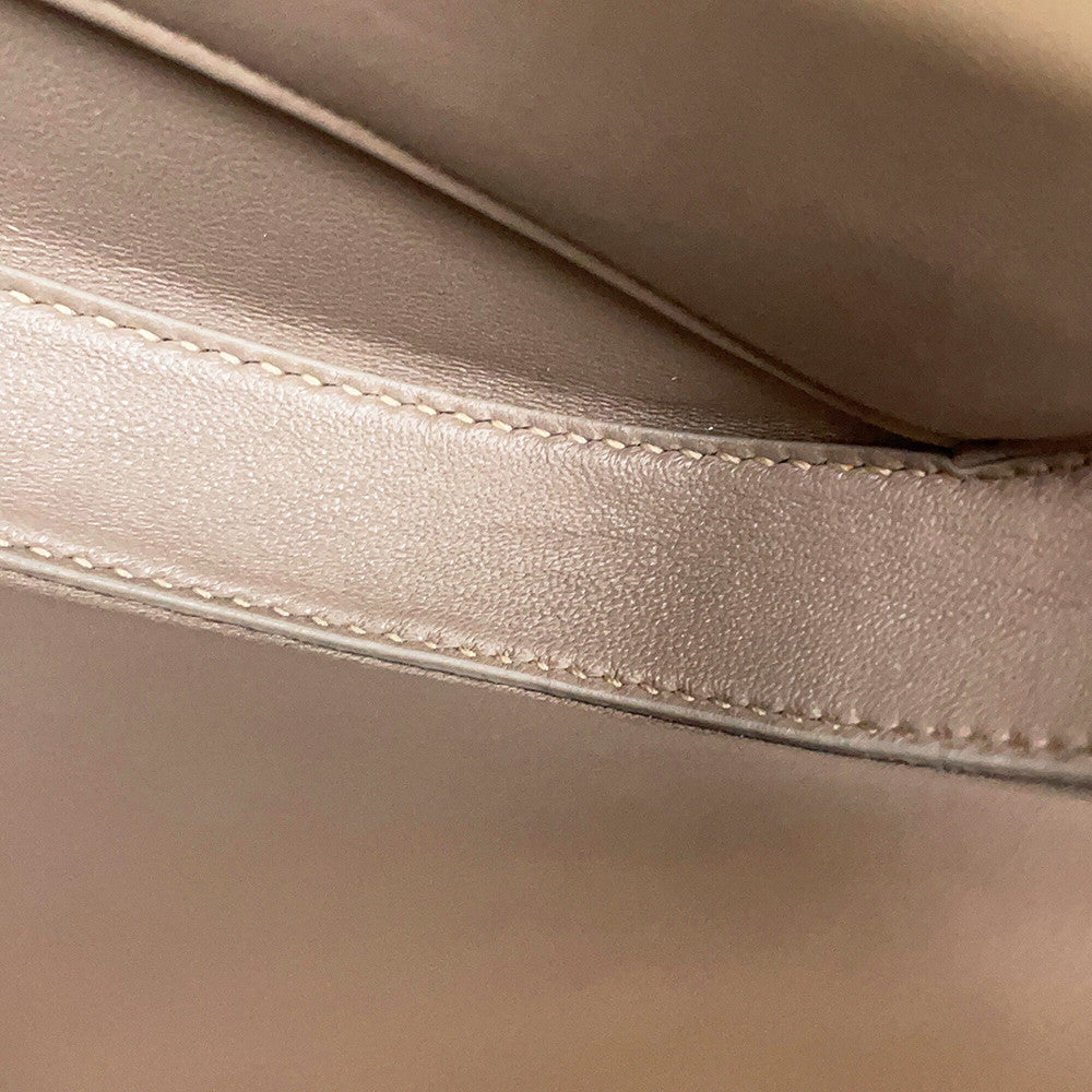 TIFFANY&Co. T-Deco Shoulder Bag White Leather