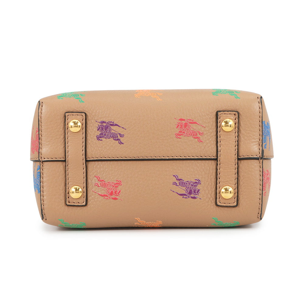 BURBERRY Belt 2wayTote Bag Brown/Multicolor8006484 Leather