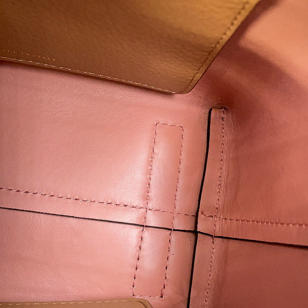BURBERRY Belt 2wayTote Bag Brown/Multicolor8006484 Leather