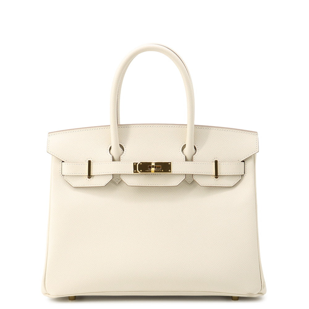 HERMES Birkin Craie Epsom Size 30