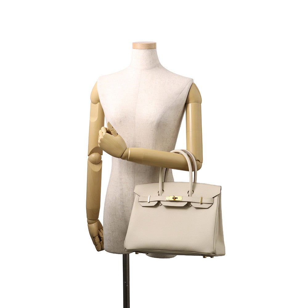 HERMES Birkin Craie Epsom Size 30
