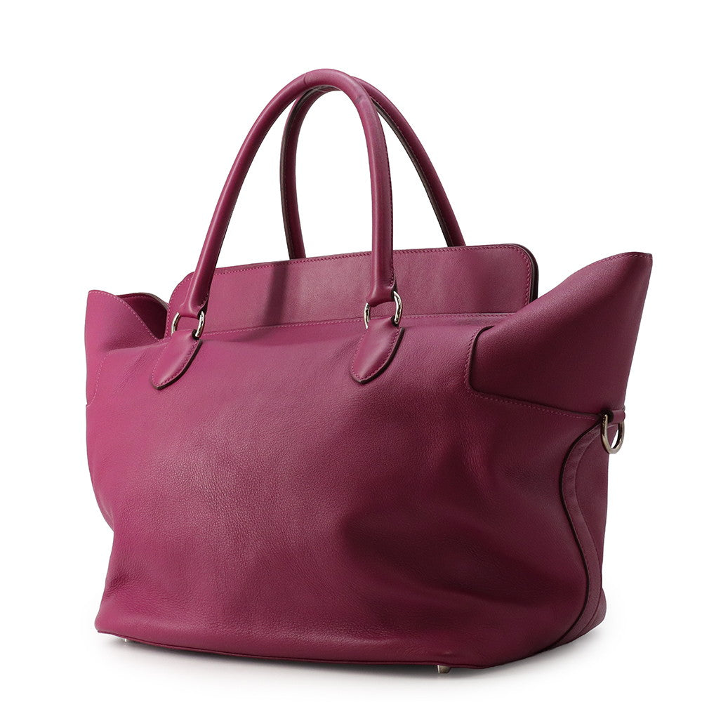HERMES ToolBox Magnolia Swift Leather Size 33