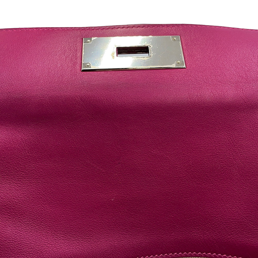 HERMES ToolBox Magnolia Swift Leather Size 33