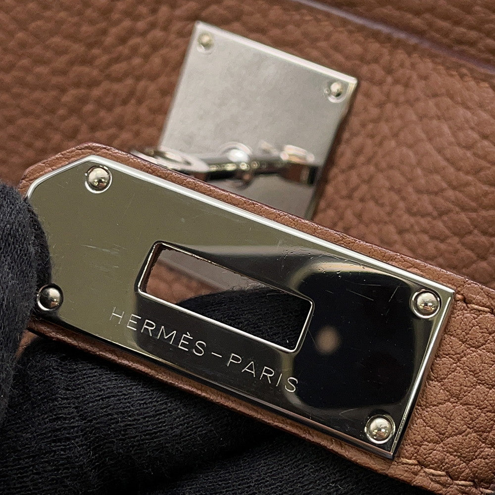 HERMES Jypsiere Brule Taurillon Clemence Size 31