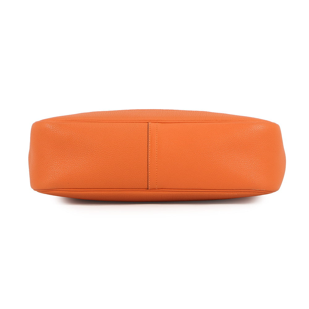 HERMES Trim Orange Togo Leather Size 31