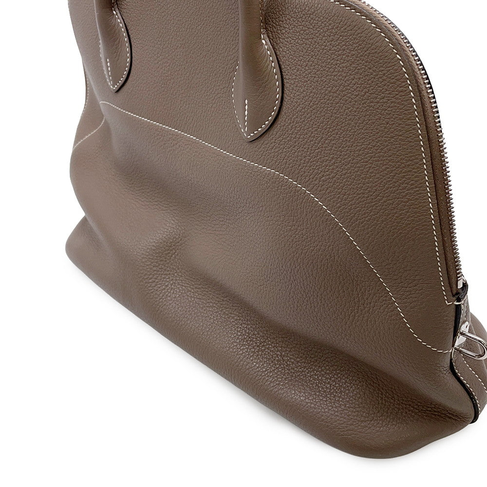 HERMES Bolide Relax Etoupe Taurillon Nobillo Size 35