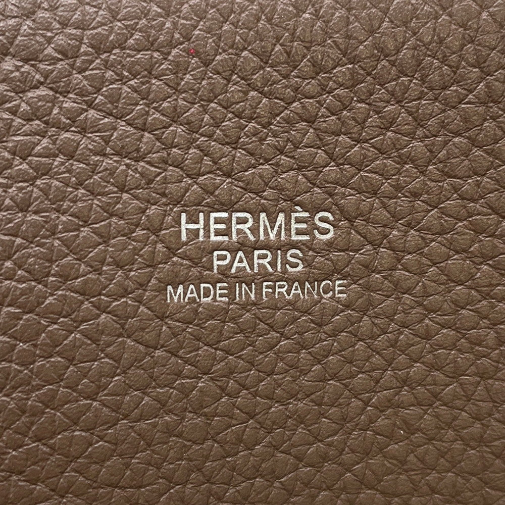 HERMES Bolide Relax Etoupe Taurillon Nobillo Size 35