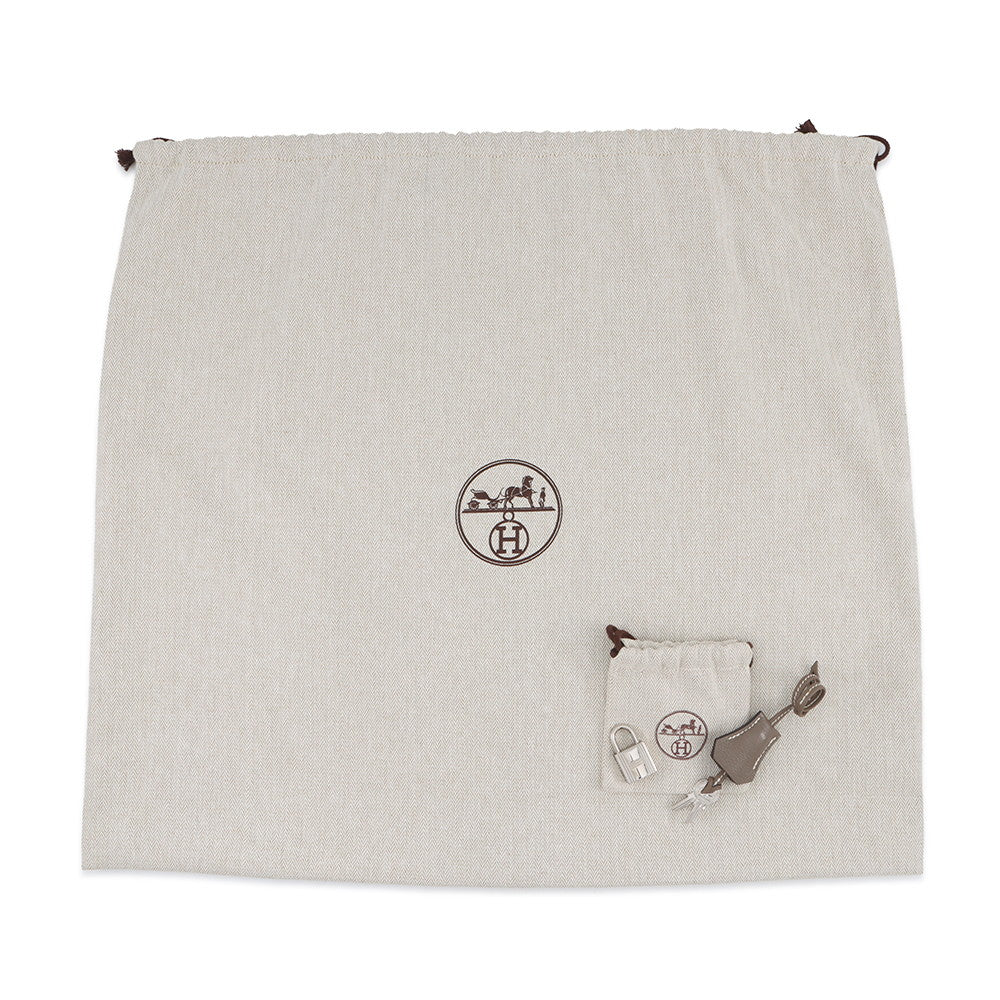 HERMES Bolide Relax Etoupe Taurillon Nobillo Size 35