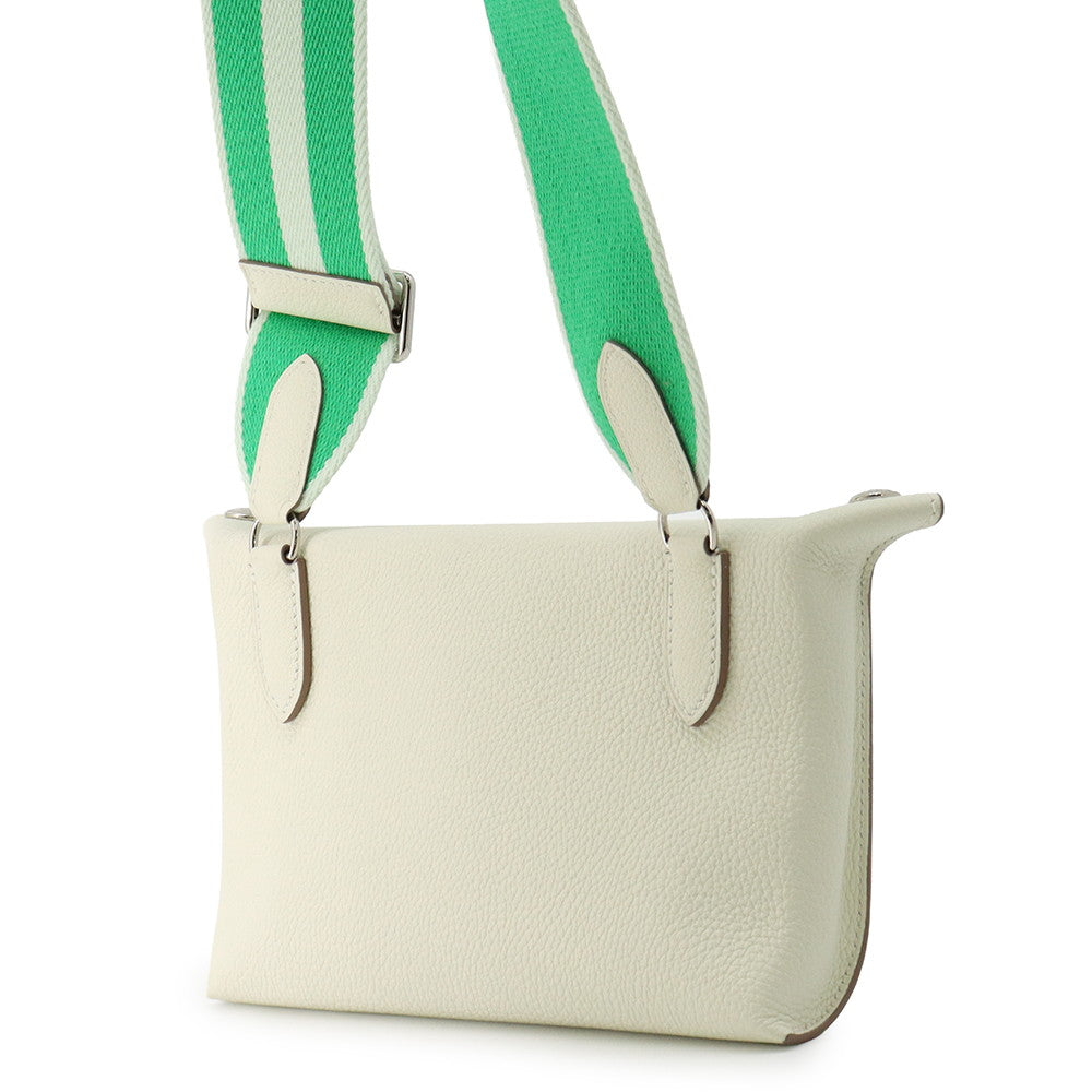 HERMES Videpoches mushroom Togo Leather