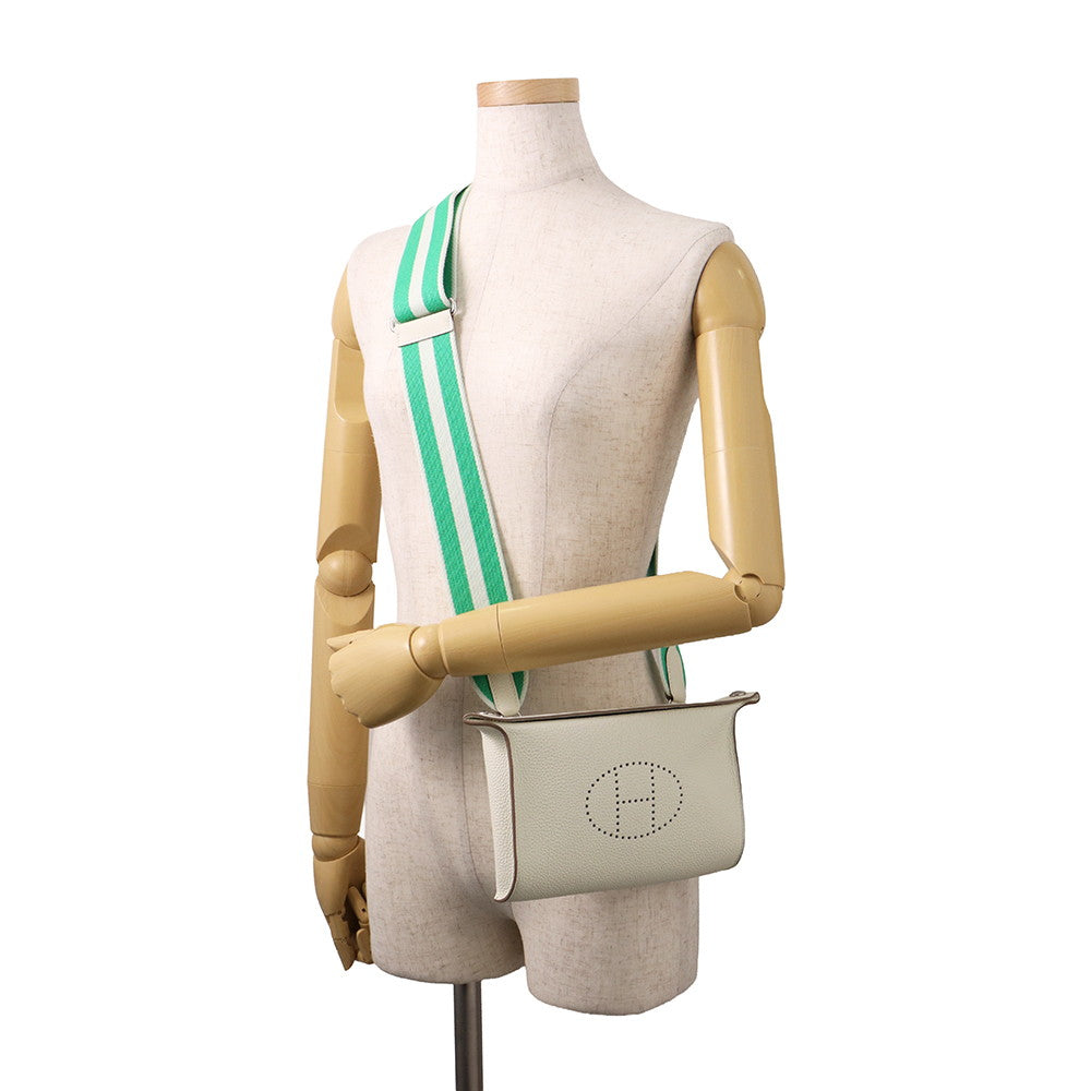 HERMES Videpoches mushroom Togo Leather
