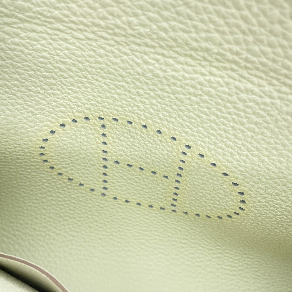 HERMES Videpoches mushroom Togo Leather