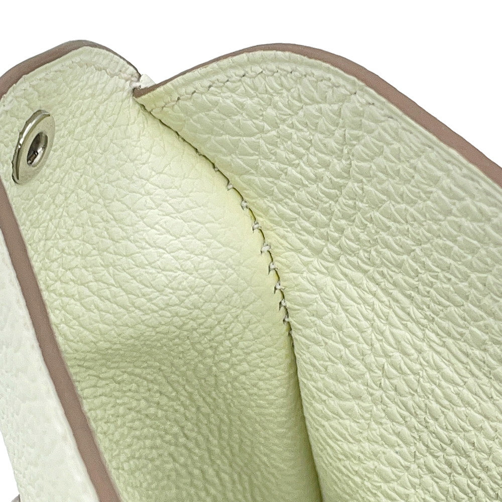 HERMES Videpoches mushroom Togo Leather