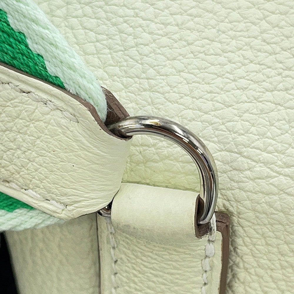 HERMES Videpoches mushroom Togo Leather