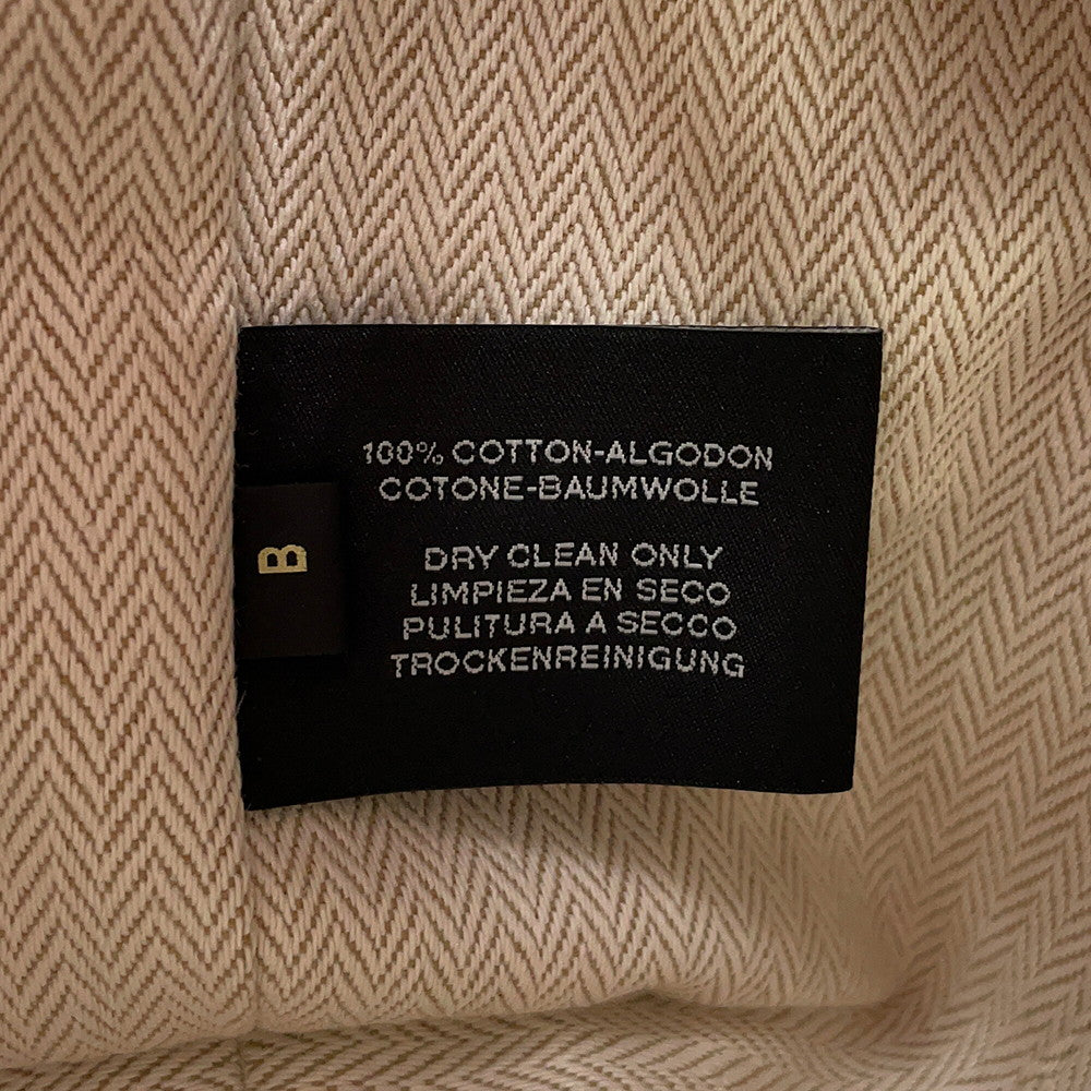 HERMES Brid a Black Hibiscus Canvas Size PM