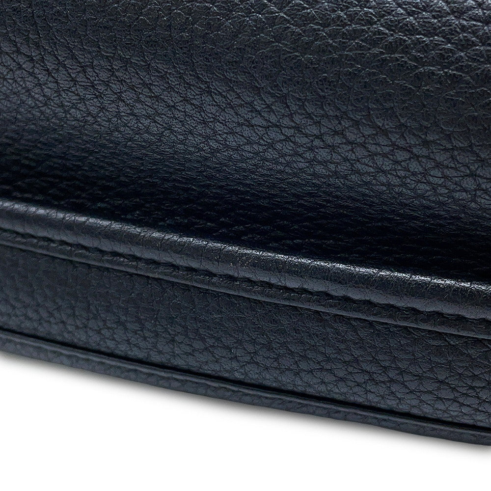 HERMES Evelyne 3 Black Taurillon Clemence Size PM