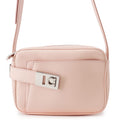 Ferragamo Gancini Archive Camera Case Shoulder Bag Light Pink216292 769549 Leather Size Small