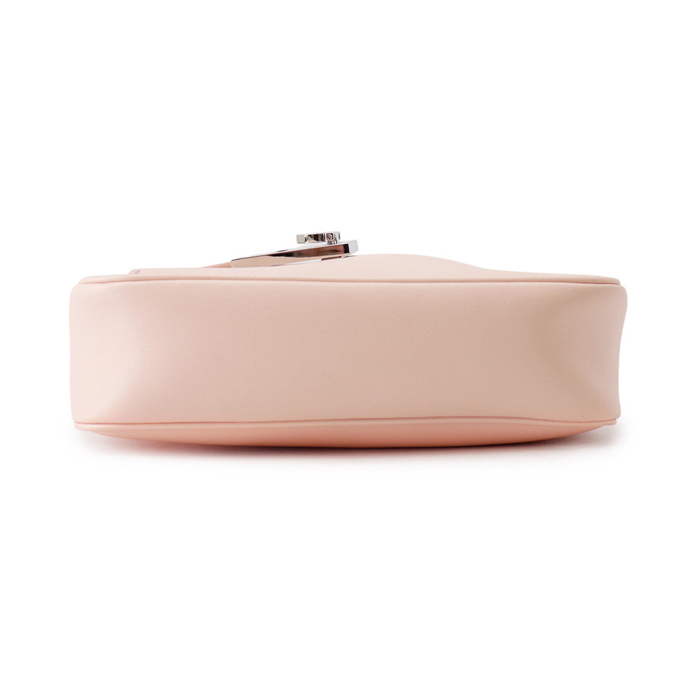 Ferragamo Gancini Archive Camera Case Shoulder Bag Light Pink216292 769549 Leather Size Small