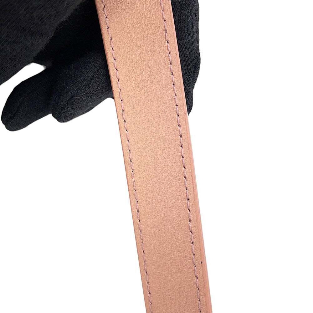 Ferragamo Gancini Archive Camera Case Shoulder Bag Light Pink216292 769549 Leather Size Small