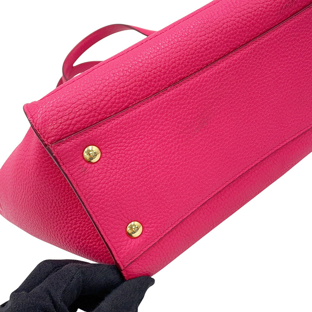 Ferragamo Gancini 2wayBag Pink21F478 Leather