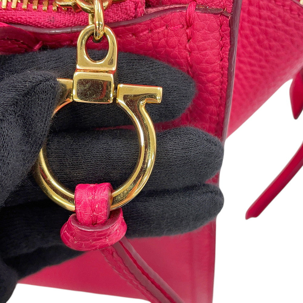 Ferragamo Gancini 2wayBag Pink21F478 Leather