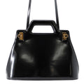 Ferragamo Wanda 2-way Tote Bag Black213984 761287 Patent Leather Size Medium