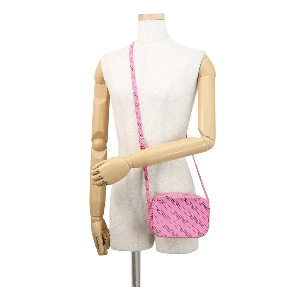 BALENCIAGA Everyday camera bag Pink552372 Leather Size XS