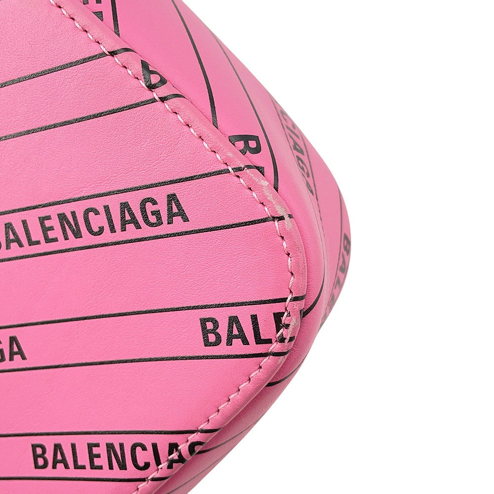 BALENCIAGA Everyday camera bag Pink552372 Leather Size XS