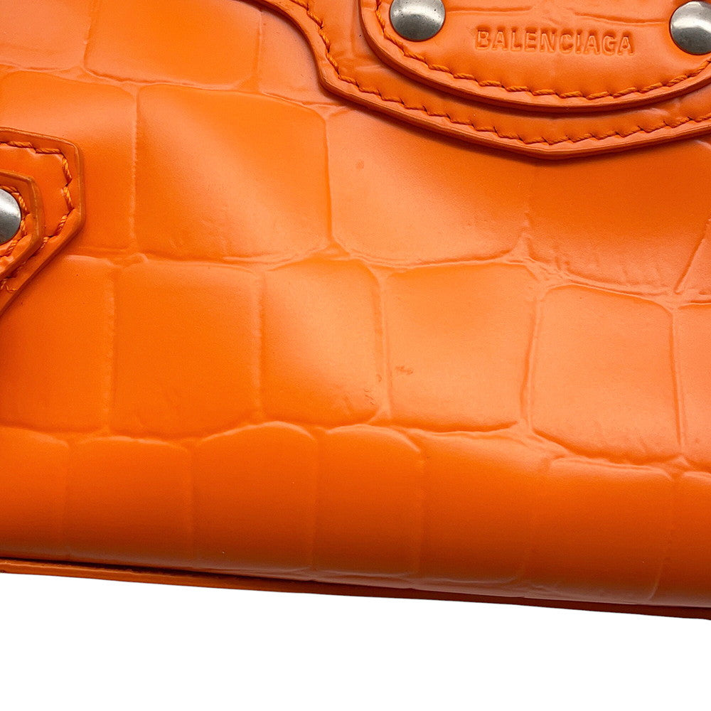 BALENCIAGA Neo Classic City 2wayBag Orange638524 Leather Size Mini
