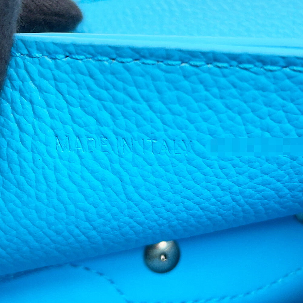 BALENCIAGA Neo Classic City 2wayBag Light Blue638524 Leather Size Mini