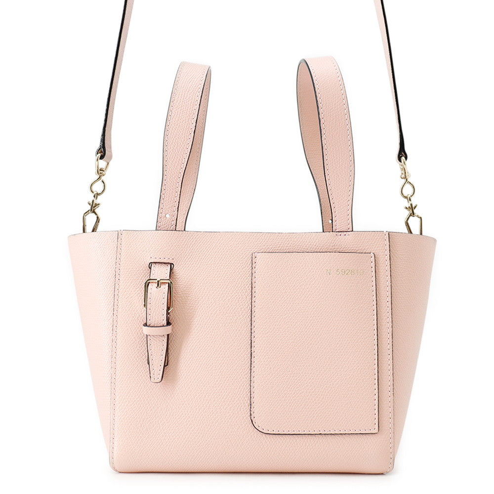 Valextra Valextra Bucket Bag 2-way Bag PeoniaWBSF0090028LOCTFPN Soft Calf Leather Size micro