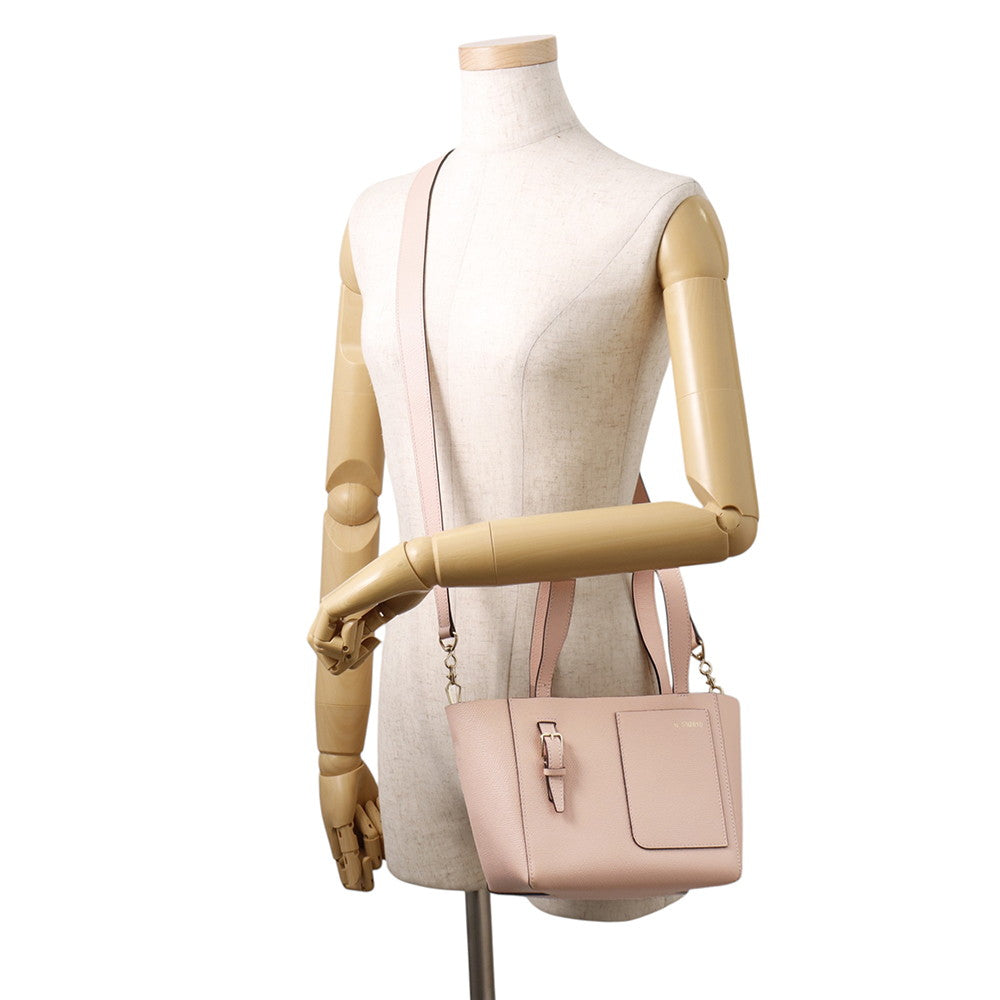 Valextra Valextra Bucket Bag 2-way Bag PeoniaWBSF0090028LOCTFPN Soft Calf Leather Size micro