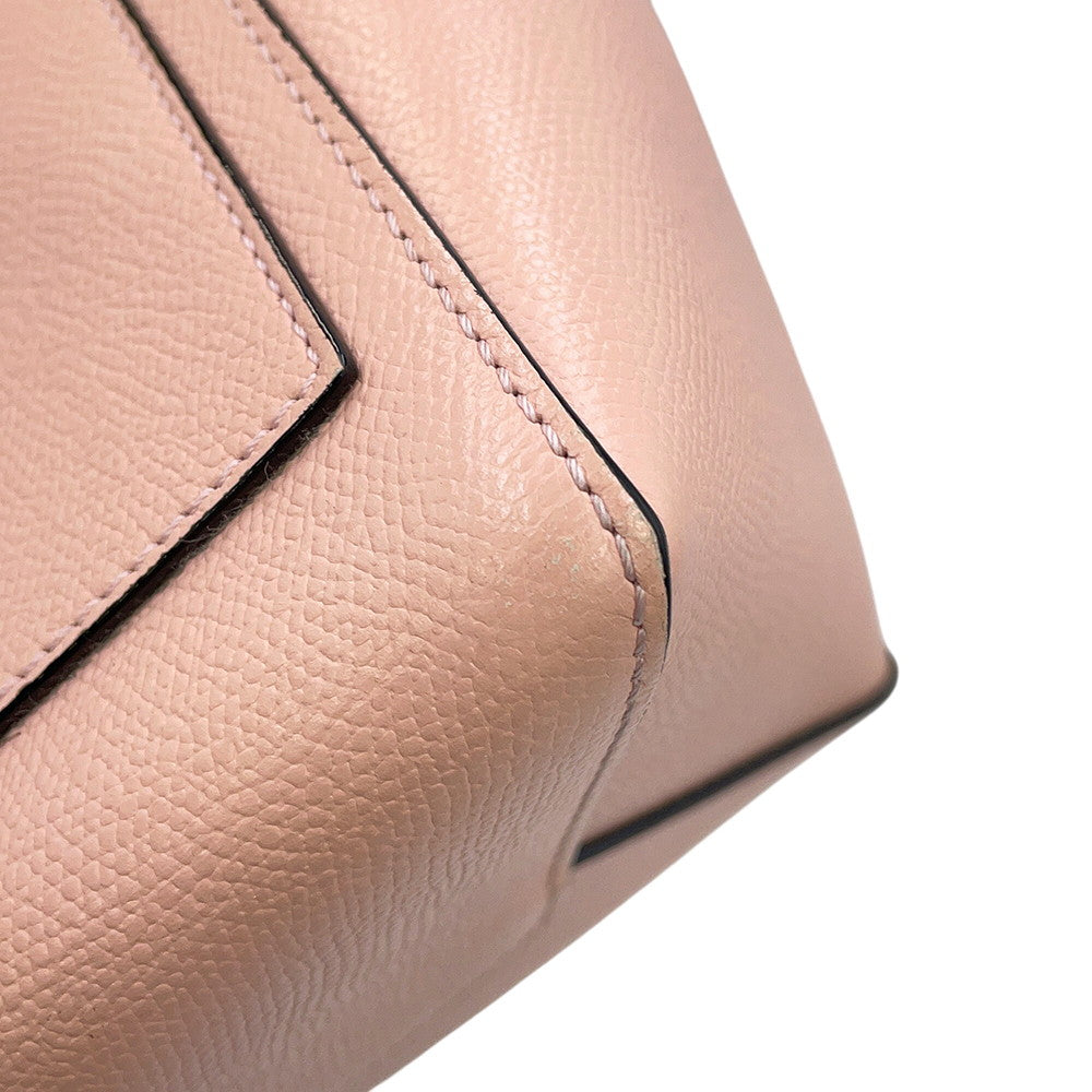 Valextra Valextra Bucket Bag 2-way Bag PeoniaWBSF0090028LOCTFPN Soft Calf Leather Size micro
