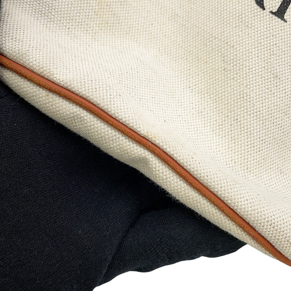 GOYARD Bellara Reversible Tote Bag White/Tan Canvas PVC Leather