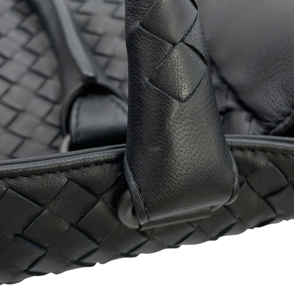 Bottega Veneta INTRECCIATO Tote Bag Black428331 Leather