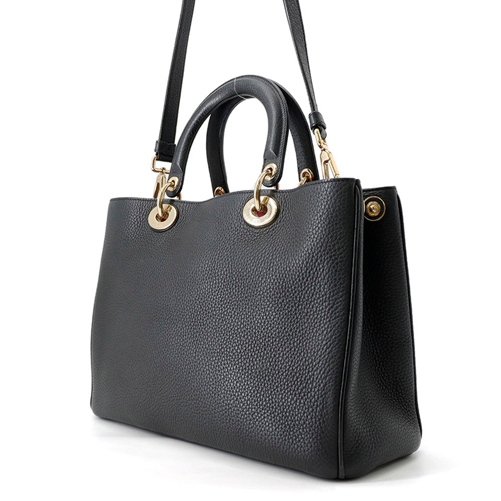 Dior Diorissimo 2wayBag Black/PinkM0915PTRL Leather