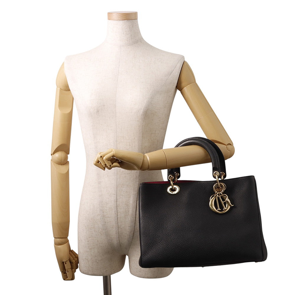 Dior Diorissimo 2wayBag Black/PinkM0915PTRL Leather