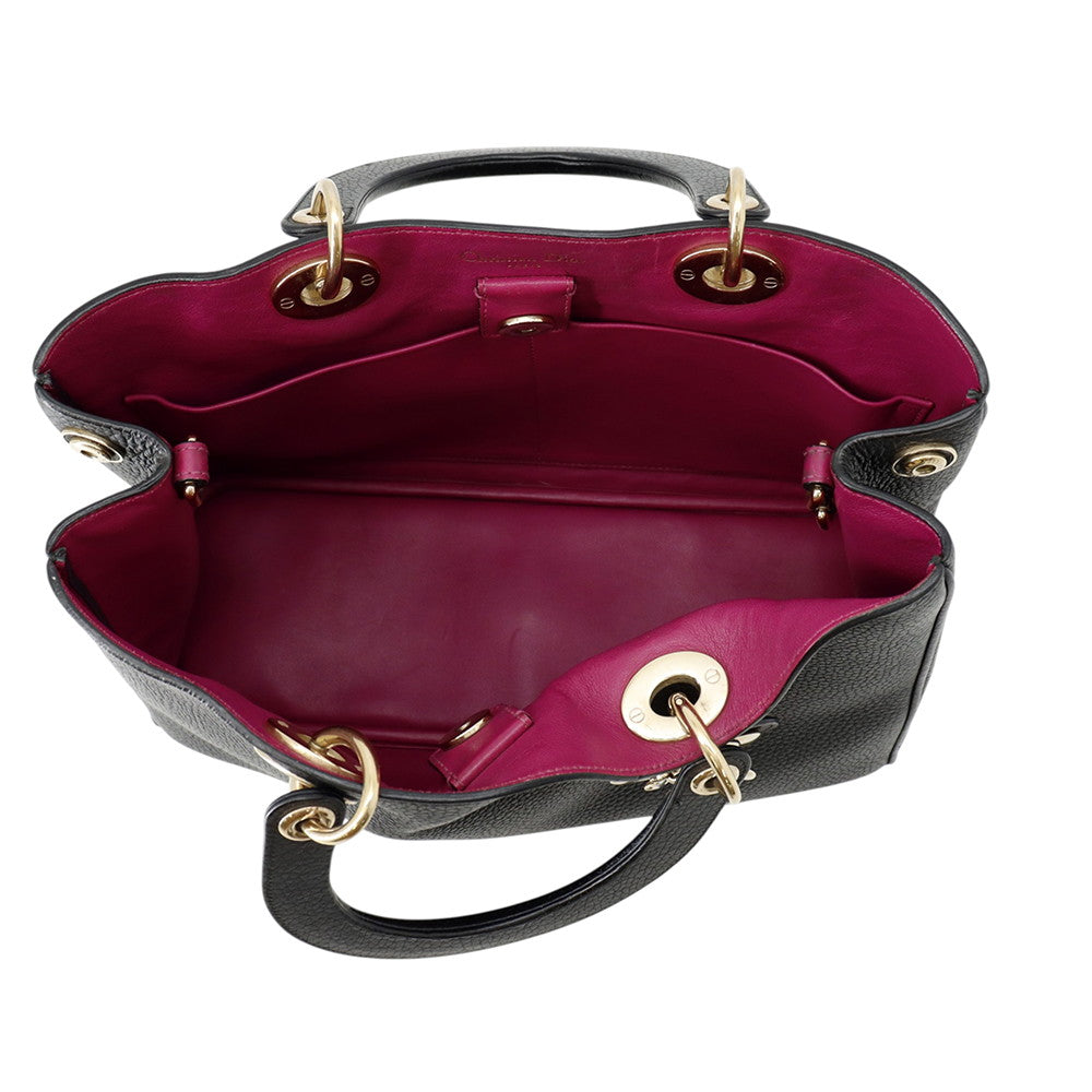 Dior Diorissimo 2wayBag Black/PinkM0915PTRL Leather