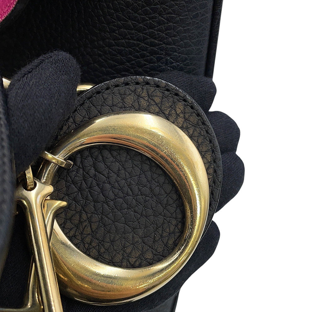 Dior Diorissimo 2wayBag Black/PinkM0915PTRL Leather