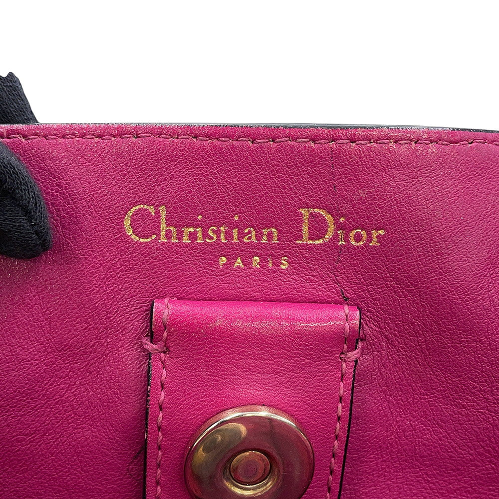 Dior Diorissimo 2wayBag Black/PinkM0915PTRL Leather