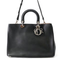 Dior Diorissimo 2wayBag Black/Light PinkM0901PVPU Leather Size Large