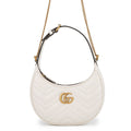GUCCI GG Marmont One Shoulder Bag White699514 Leather